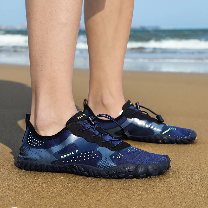 Новинка летние мужские сандалии пляжная обувь для плавания водонепроницаемая