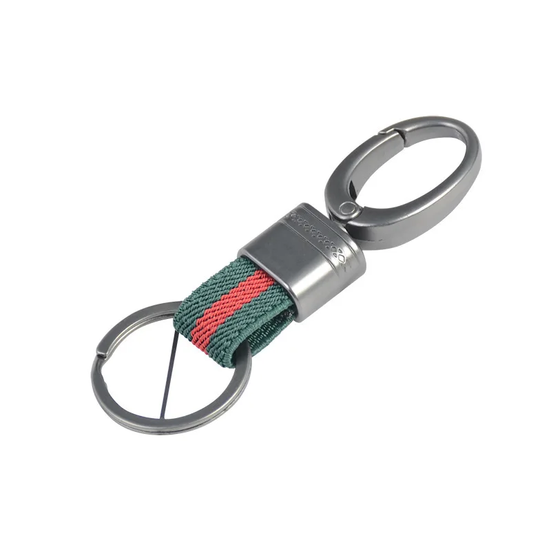 

Elastic Ribbon Big Head Key Chain Simple Couple Car Pendant 4S Store Custom Activities Gift