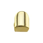 Один цвета: золотистый, серебристый Цвет металлические декоративные Зубные коронки в стиле хип-хоп, панк верхней и нижней Рот Зубные насадки шапки Косплэй вечерние зуба, реперские кепки ювелирных изделий