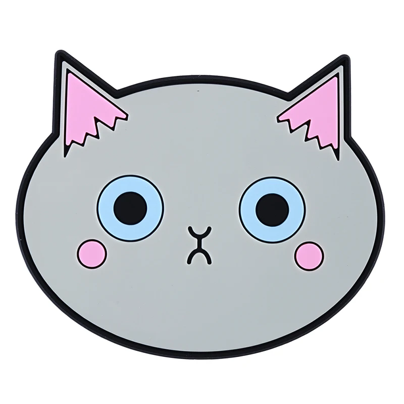 Кофе напиток Стакан Кружка кухонная салфетка-подставка мультфильм милый Кот