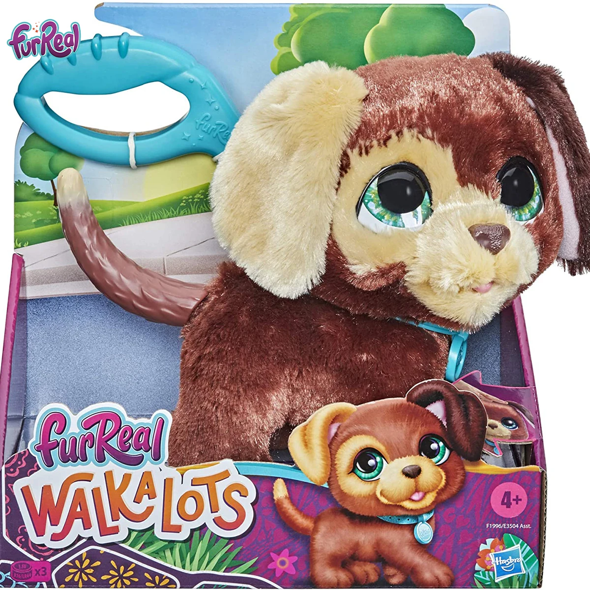 

Hasbro FurReal FRR Pet Funny Toy Puppy Electric Sound Interactive Plush Jumping Toy Children Christmas Birthday Gift E3504