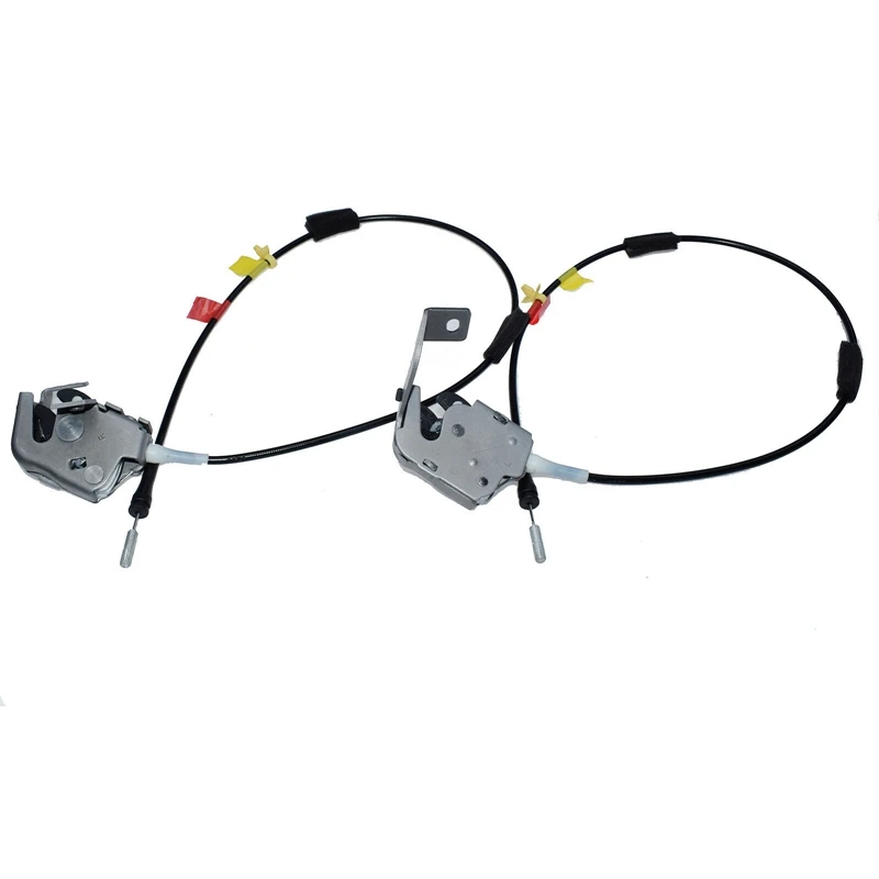 

DHBH-2Pcs RH & LH Side Rear Upper Door Latch & Cable for Ford F150 1999 F250 1999-2004 6L3Z-18264A26-A 6L3Z-18264A27-A