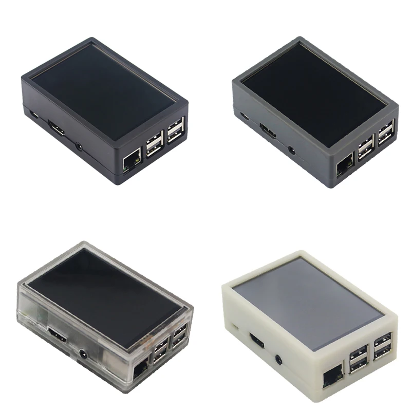 3,5 дюймовый Raspberry Pi 3 Model B+ сенсорный экран 480*320 ЖК-дисплей+ стилус+ ABS чехол для Raspberry Pi 4 Модель B/3B+/3B