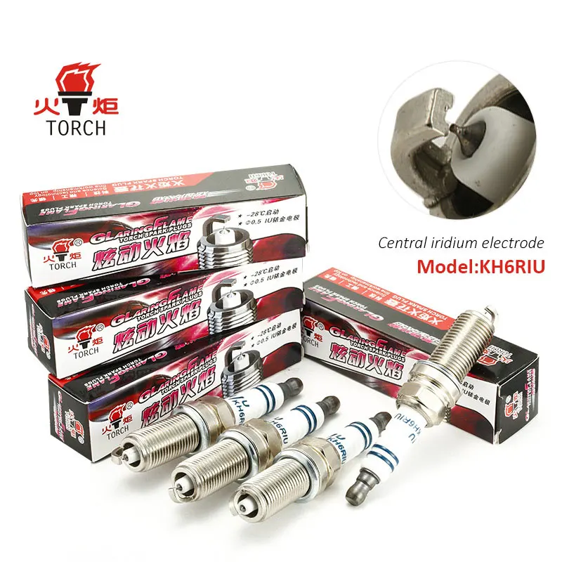4 упаковки/6 упаковок свечи зажигания China оригинальный фонарь FR8NP/LFR6AIX