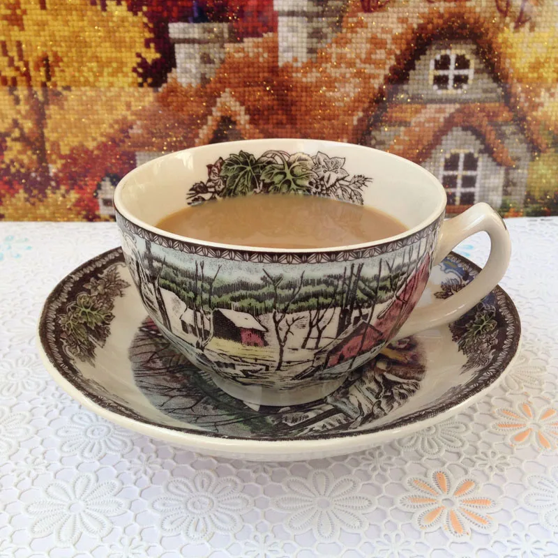 Керамические тарелки от jonson Brothers оригинальная одноместная джазовая усадьба