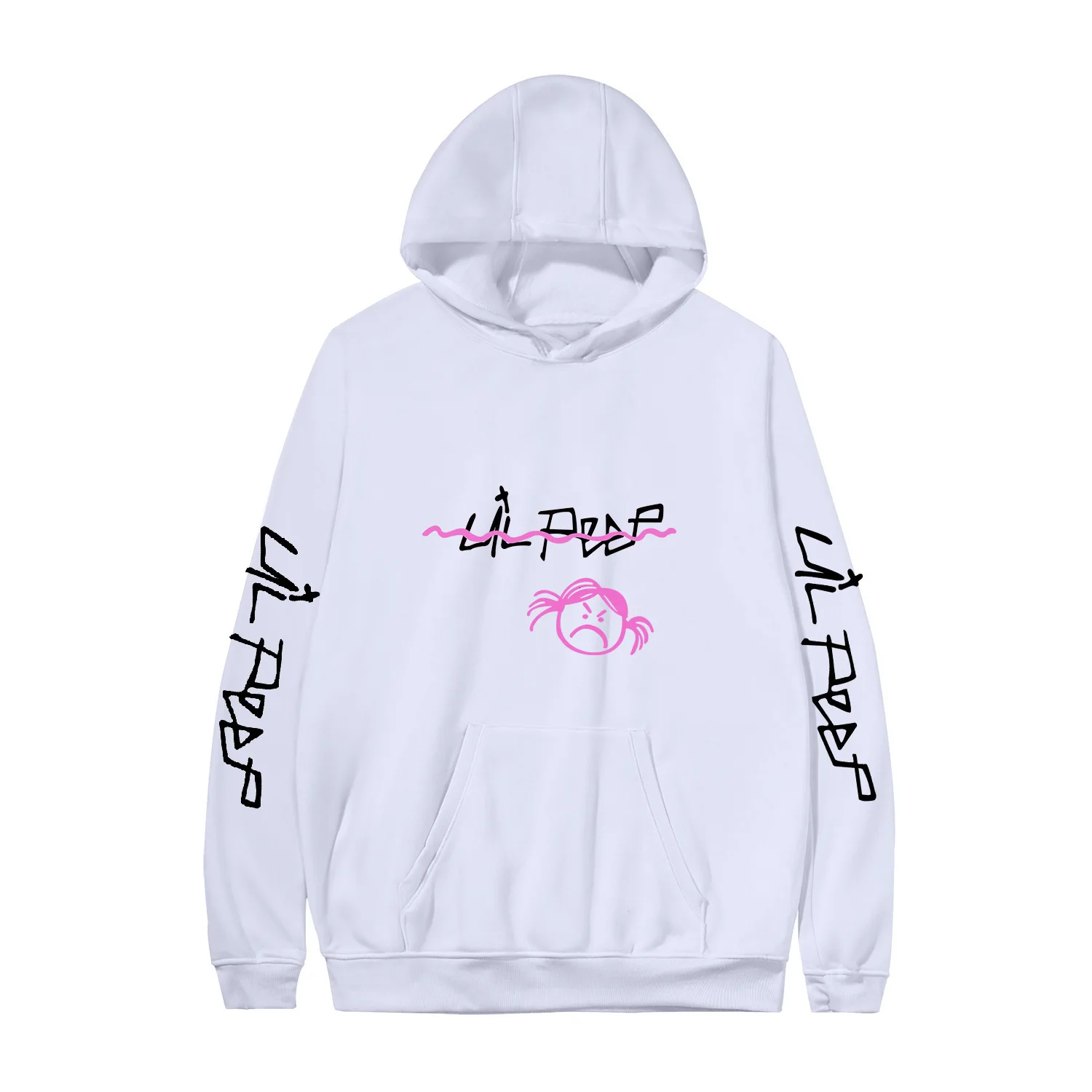 Толстовка с капюшоном Lil Peep для женщин и мужчин свитшот спортивная одежда