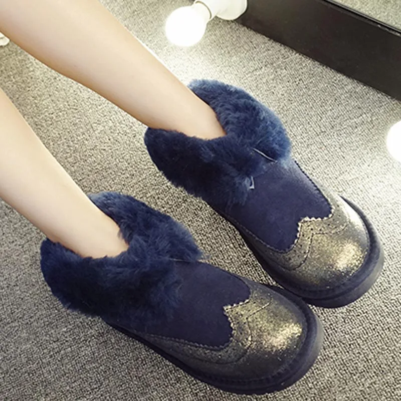 GRWG/модные новые женские ботинки зимняя женская обувь зимние из 100% натуральной