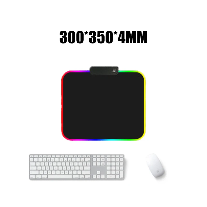 Светодиодный игровой коврик для мыши, RGB, негабаритный, светящийся, USB, светодиодный, с расширенной подсветкой, клавиатура, не скользит, одеяло, коврик для DOTA PUBG - Цвет: Color 1