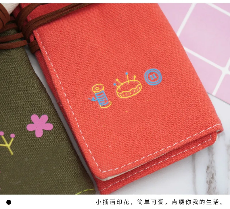 Женская сумка для кистей макияжа чехол карандаша держатель рулон канцелярские