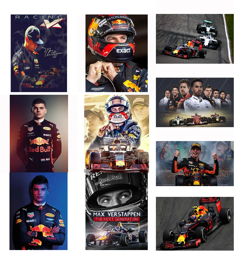 Алмазная 5D живопись F1 Racing Driver полноразмерная/круглая вышивка крестиком мозаика