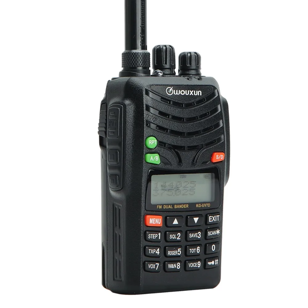 WOUXUN KG-UV7D 136-174/375-512mhz 7W высокомощный любительский переносной любительский радиоприёмник рация обновление KG-UVD1P KG-UV6D