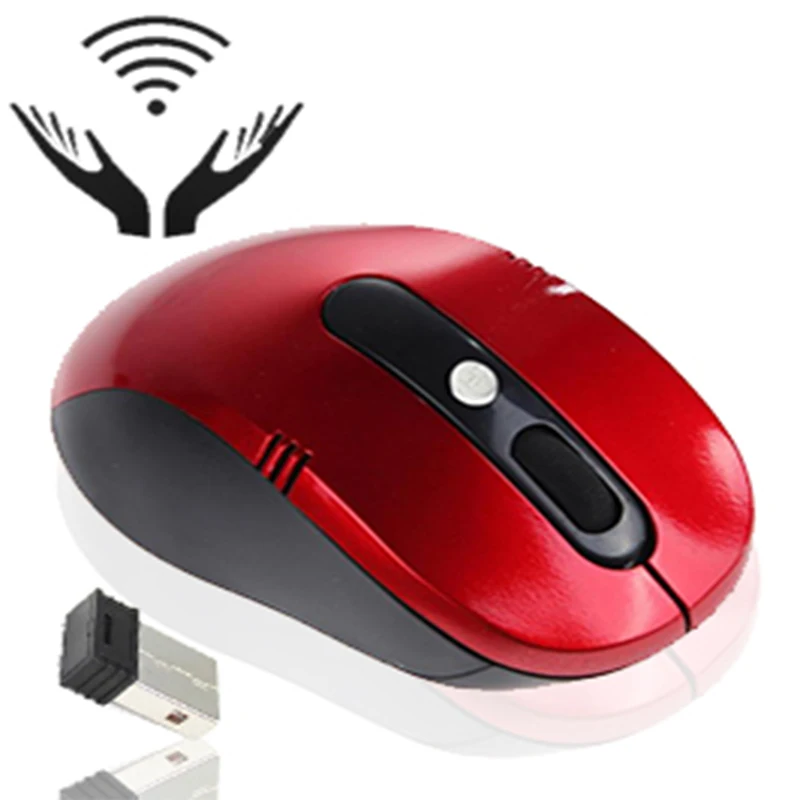 Беспроводная оптическая игровая мышь 6 кнопок 2 4 ГГц 1600DPI USB|Мыши| |