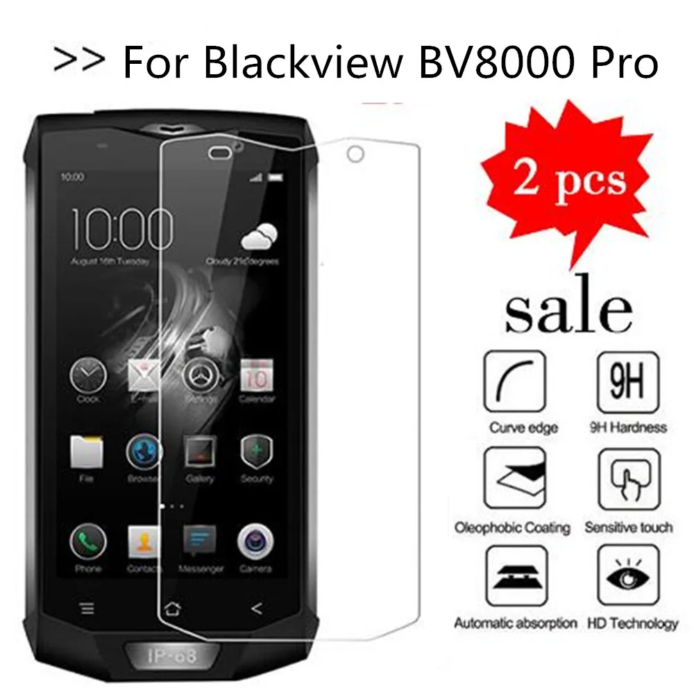 Стекло для Blackview BV8000 Pro 2 шт. протектор экрана закаленное стекло 5 0 дюйма защитная