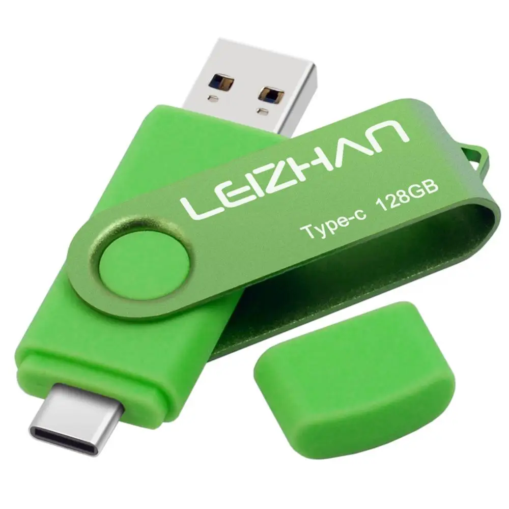 USB флеш накопитель LEIZHAN Type c 3 0 для Samsung S10 S9 Note 9 S8 Huawei P30 P20 Xiaomi 6 OTG|USB флэш-накопители| |