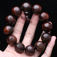 natural old mahogany siamrosewood dark stripes mens retro prayer beads 18mm 20mm prayer beads