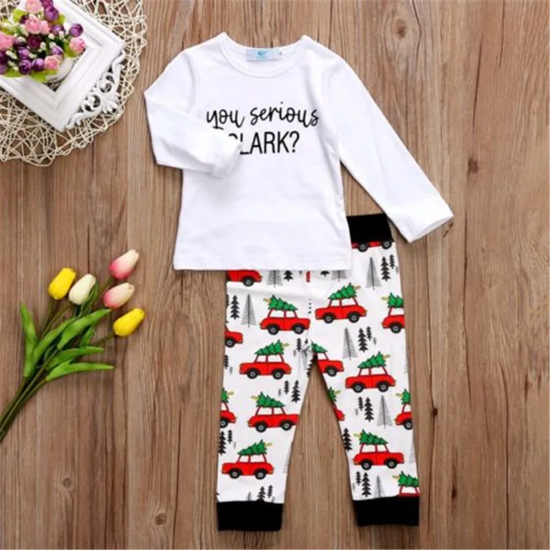 2 шт. хлопковая футболка с длинным рукавом и штаны-снежинки для новорожденных |