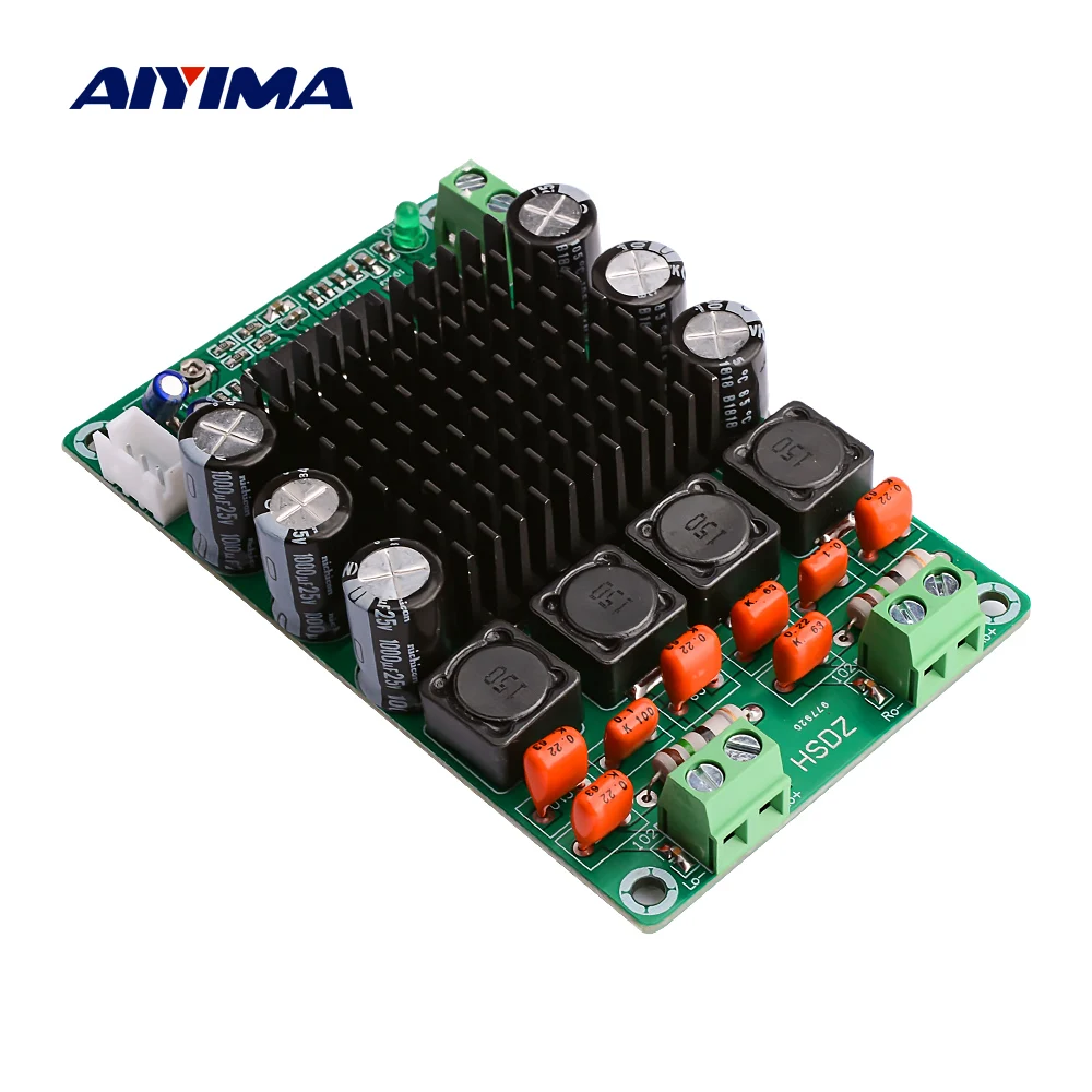 AIYIMA TK2050 Hi Fi усилитель мощности для дома аудиоплата 2X50W класса T цифровые