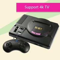 coolbaby nostalgic video game console with wireless controller hd 16 bit home game console support black cartridge for sega md