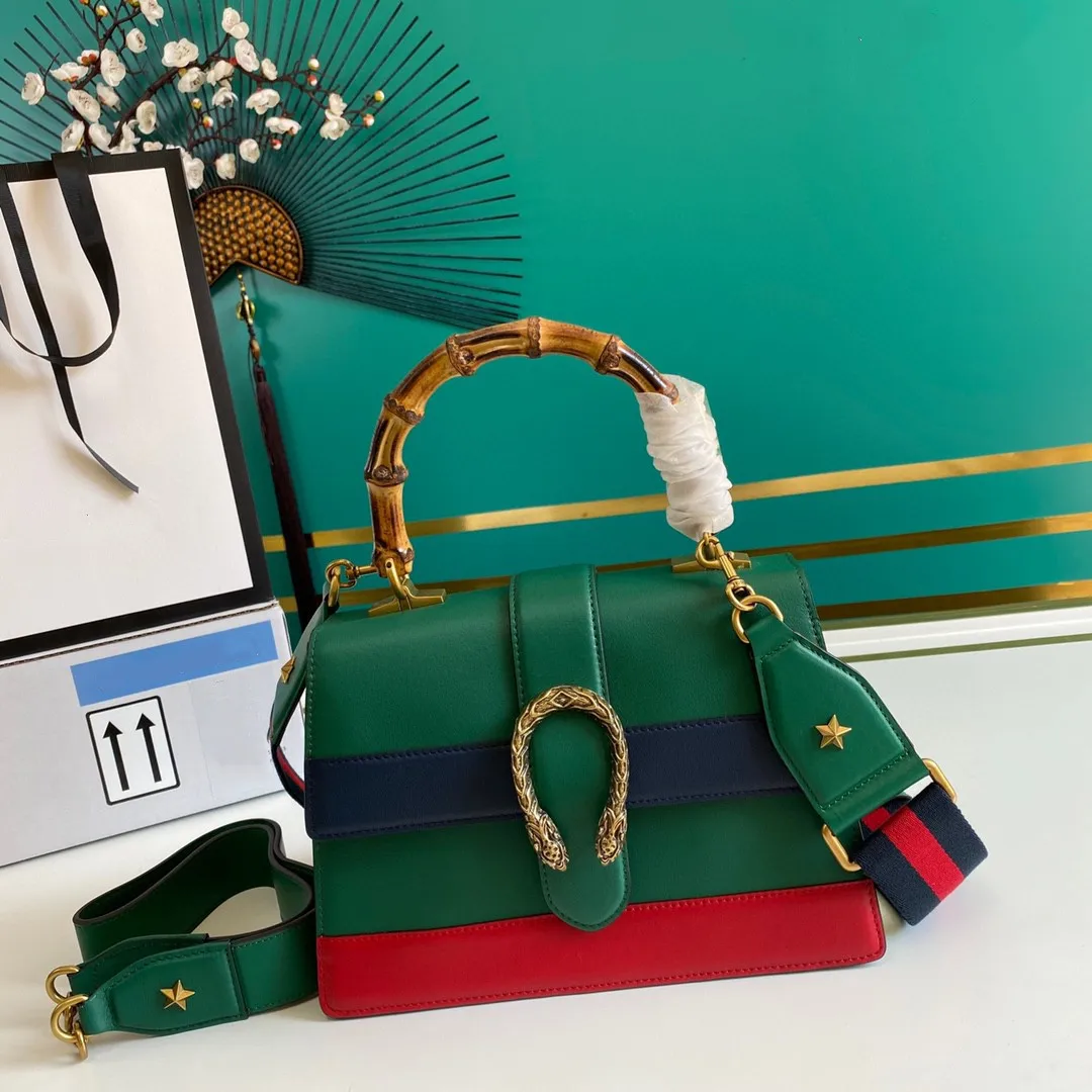 

The Unique Wooden Handle Design Of 2021 Black Lady's Hand-Held Shoulder Bag Ls Luxurious High-End Exquisite And Noble