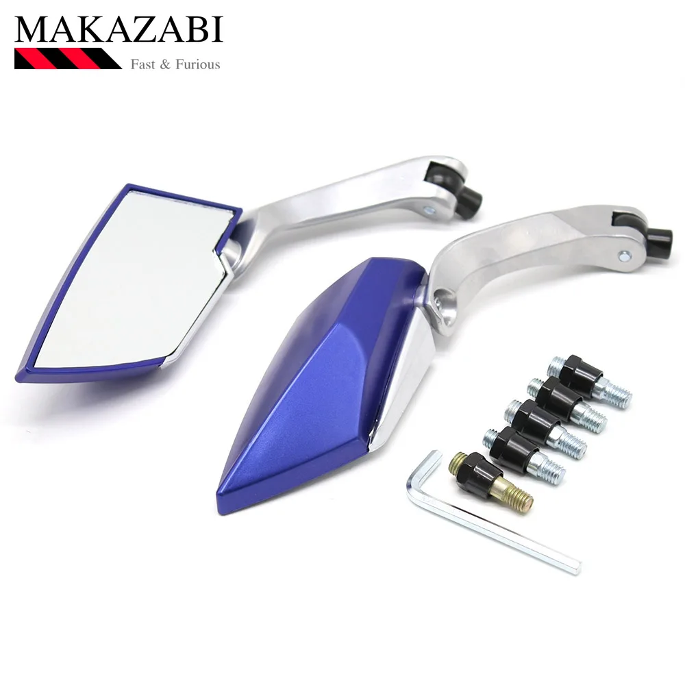 Универсальное мотоциклетное зеркало алюминиевое заднего вида для HONDA CB 400F CBR 400R