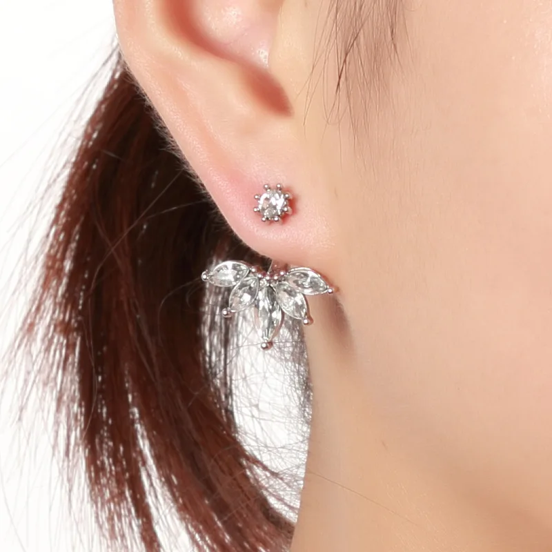 2019 серьги в форме сердца цветок крылья ангела женские массивные жемчужные