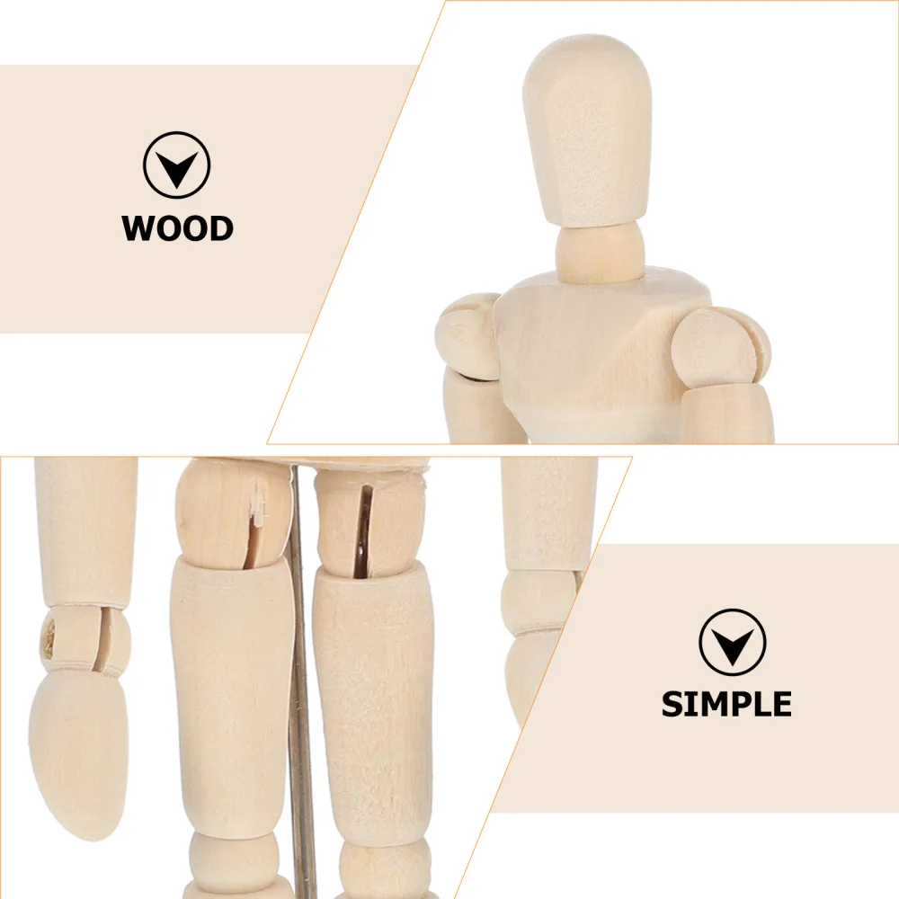 

Wooden Air Plant Tillandsia Holder Decorative Plant Holder Joint Puppet Decor