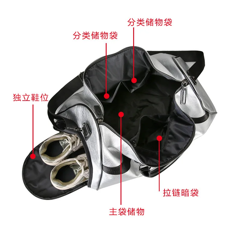 Спортивная сумка для фитнеса Женская портативная тренировочная йоги мужская