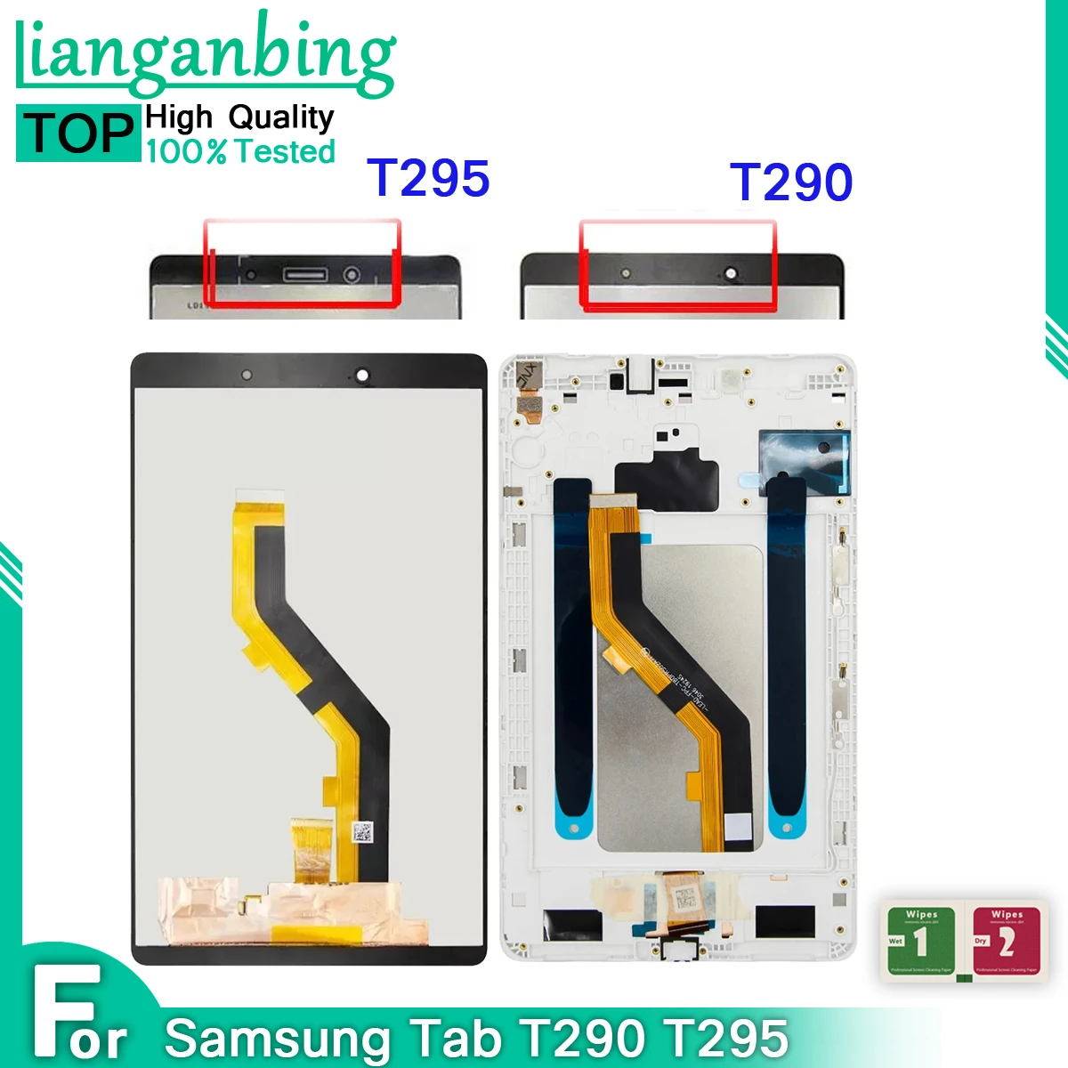 ЖК-дисплей для Samsung Galaxy Tab A 8 0 2019 SM-T290 T290 T295 с сенсорным экраном и дигитайзером в