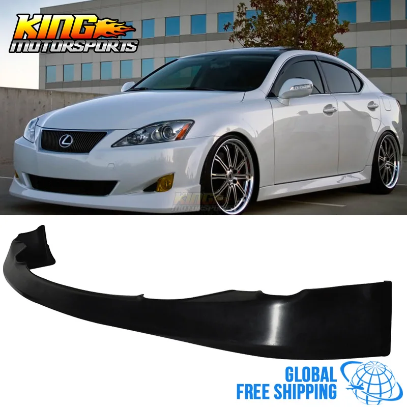 Подходит для 06 08 LEXUS IS250 IS350 JDM VIP передний бампер спойлер бодикит уретан глобальная