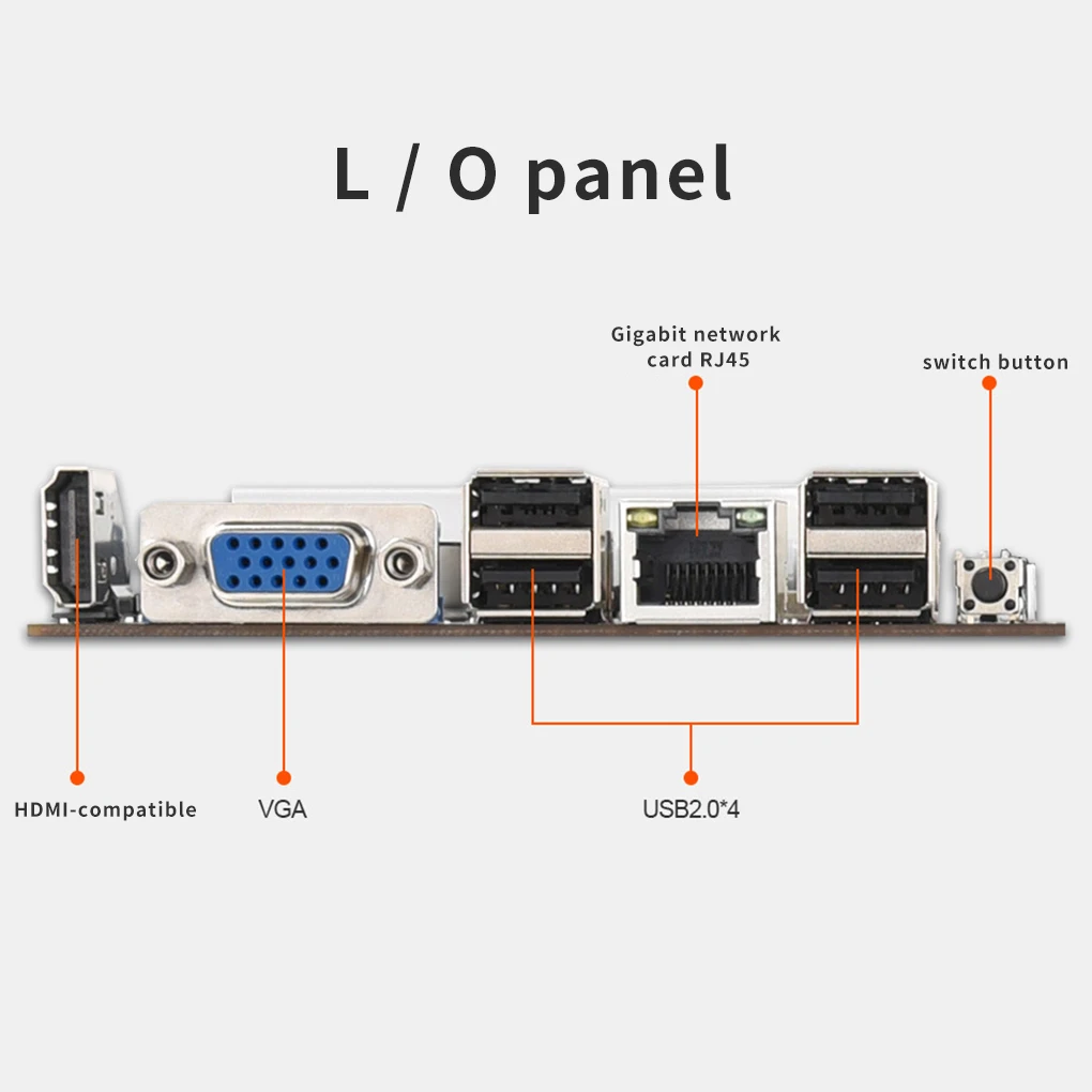 

Riserless Mining Motherboard BTC D37 Miner Motherboard CPU Set 8 Slot DDR3 Memory Integrated VGA Interface Low Power Consumption