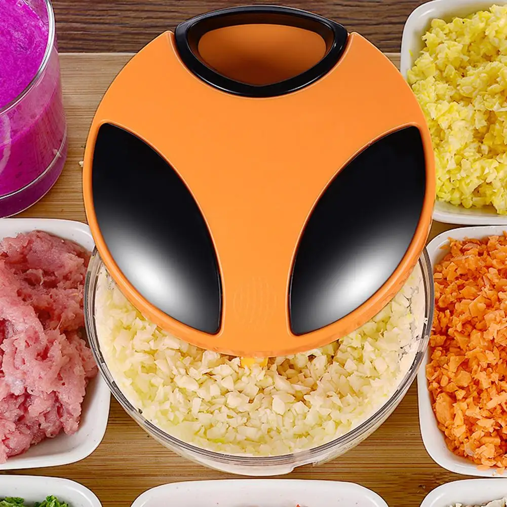 Ручной измельчитель для овощей с 3 лезвиями ручной чеснока кухонный