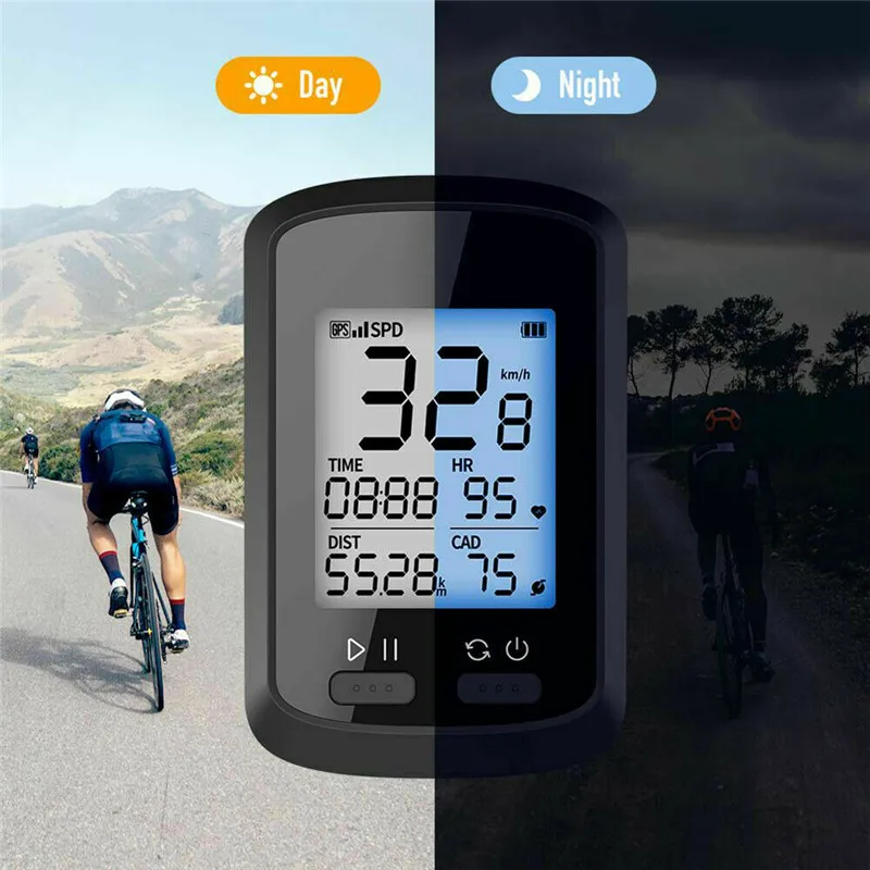 Велосипедный компьютер XOSS G + GPS SMART велосипед велосипедный Bluetooth пластиковый ЖК