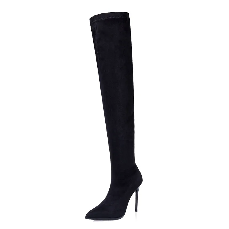 

after model over the knee slim nightclub fashion women's boots elastic boots