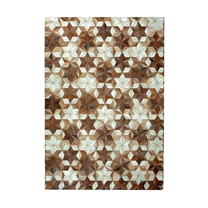 Натуральная Воловья кожа ковер пэтчворк для Гостиная Спальня Экстра большой-200*300