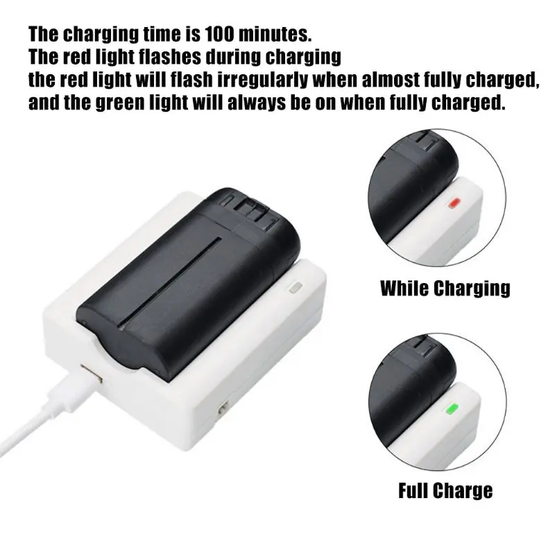 1 комплект QC3.0 Быстрая Зарядка аккумулятора док-станция с usb-кабелем для передачи