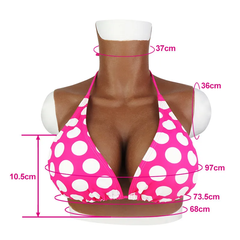 Crossdressing искусственная большая силиконовая грудь формы транссексуал поддельные