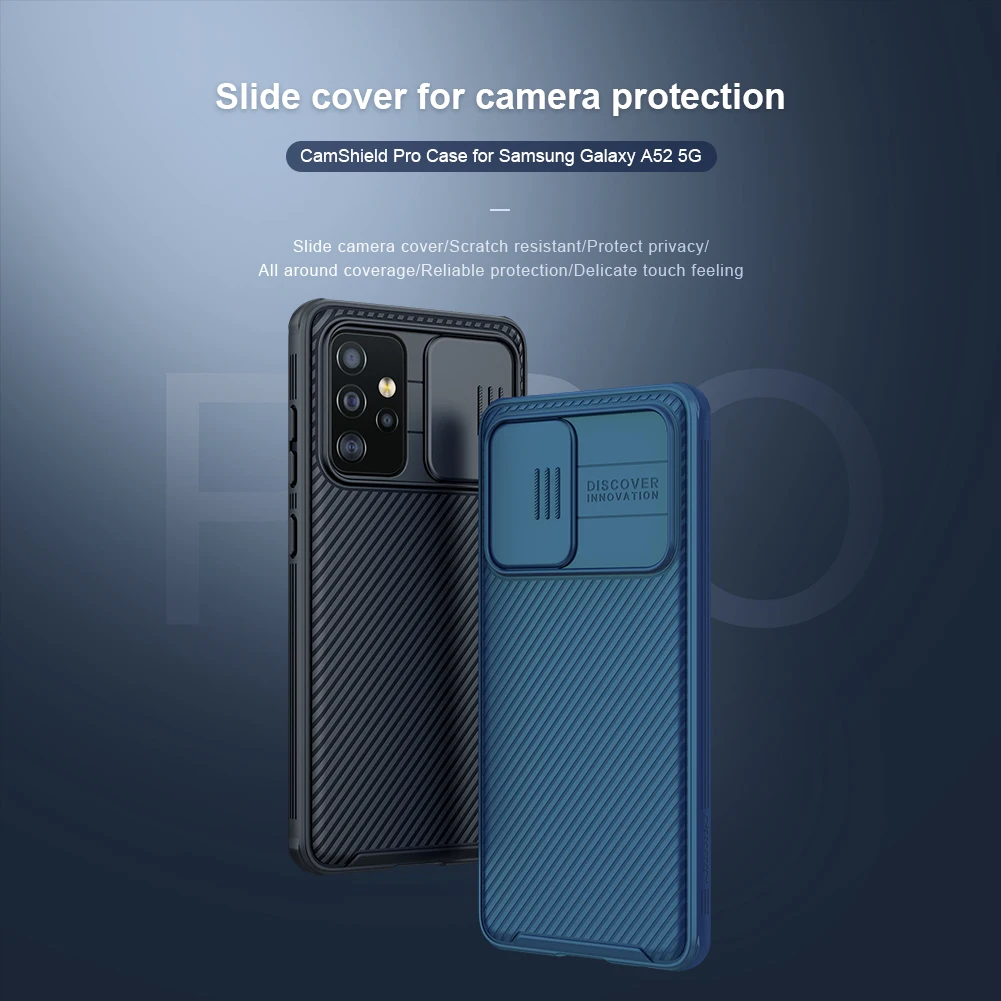 

NILLKIN CamShield Pro Case For Samsung Galaxy A52 5G slide cover for camera protection for Galaxy A52 5G case back cover
