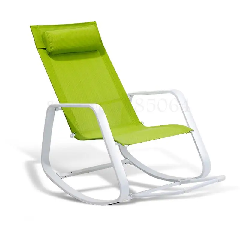 Кресло-качалка кресло-качалка простое кресло для балкона шезлонг пожилых людей