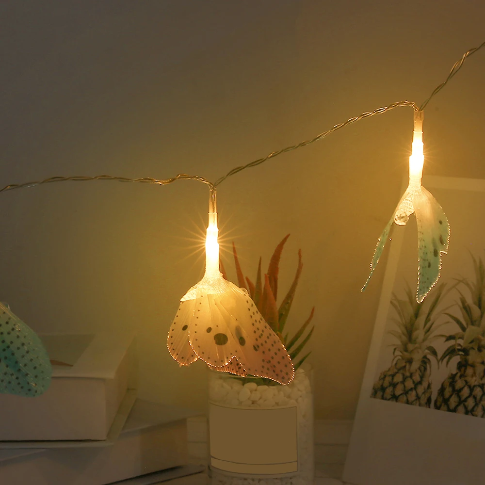 10 светодиодный Светодиодный светильник с бабочкой водонепроницаемая