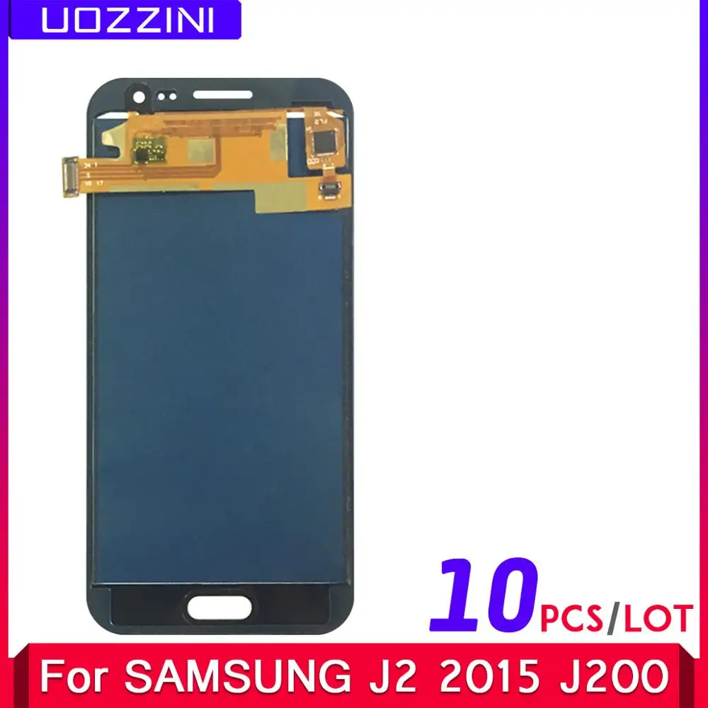 10 шт./партия 100% тестирование для samsung Galaxy J2 2015 J200 J200F J200Y J200G J200H ЖК дисплей Дисплей