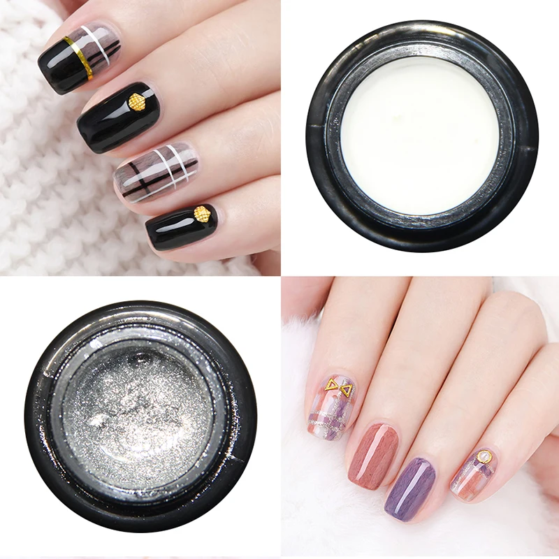 Huration 3D краска ed Гель лак для ногтей Краска шелковая тяга паук Лаки замачиваются