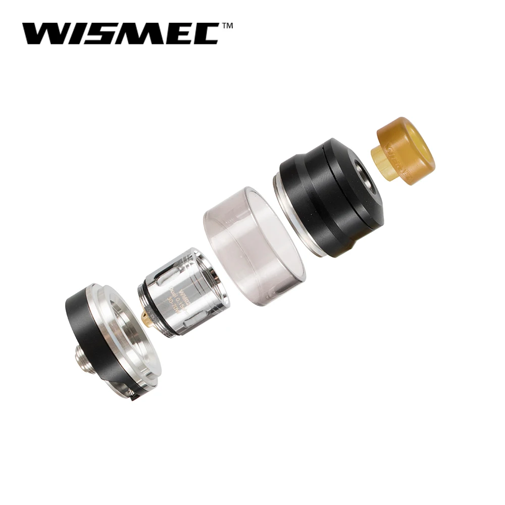Оригинальный испаритель Wismec Reuleaux RX GEN3 с атомайзером GNOME объемом 2 мл/4 мл