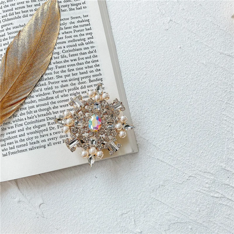 

New Symphony Gem Rhinestone Mobile Phone Holder Grip For Finger Holder Rhinestone Earphone Cable Winder For Xiaomi For iphone