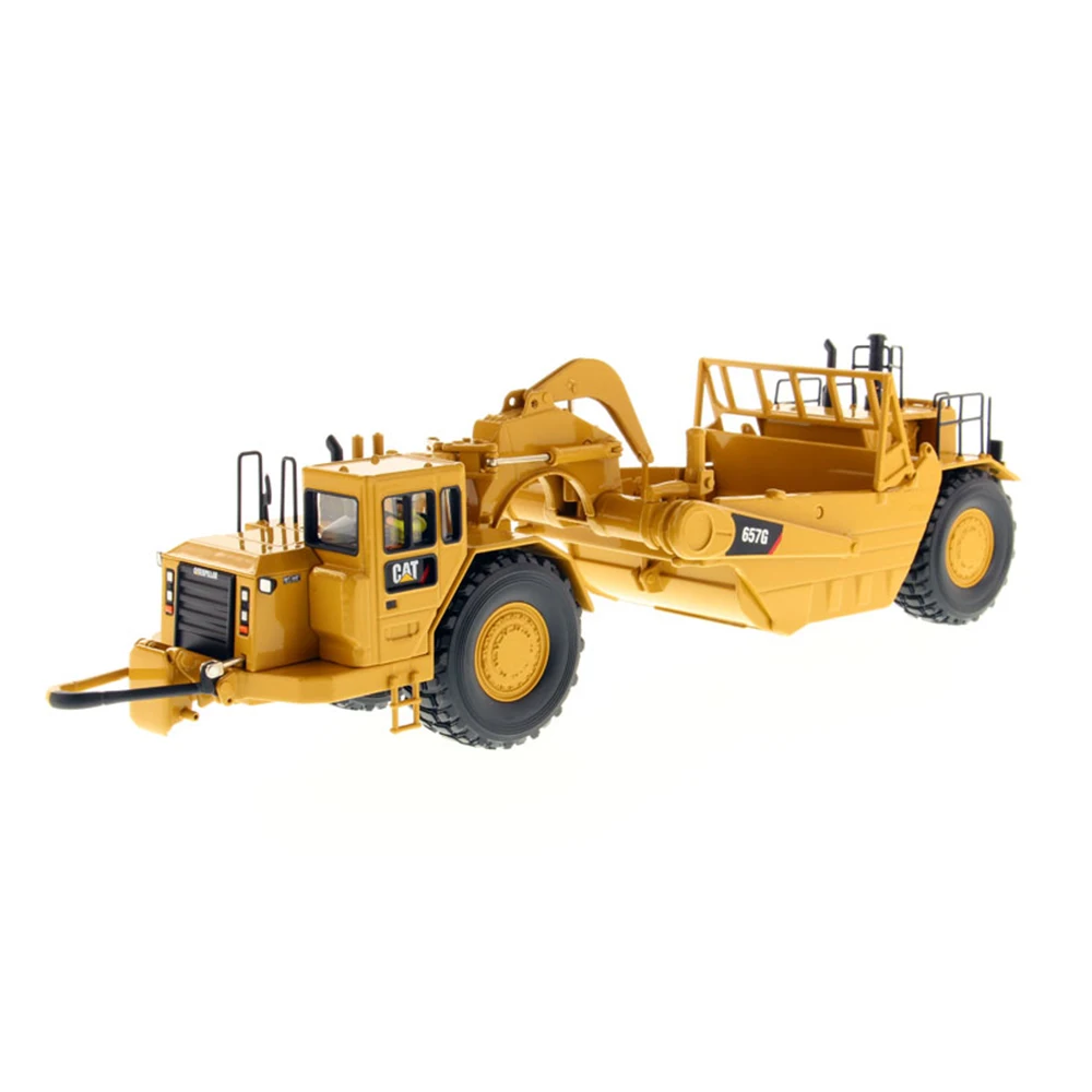 

Diecast Masters #85175C 1/50 Scale Caterpillar 657G Wheel Tractor Scraper Vehicle CAT Engineering Truck Model Cars Gift Toys