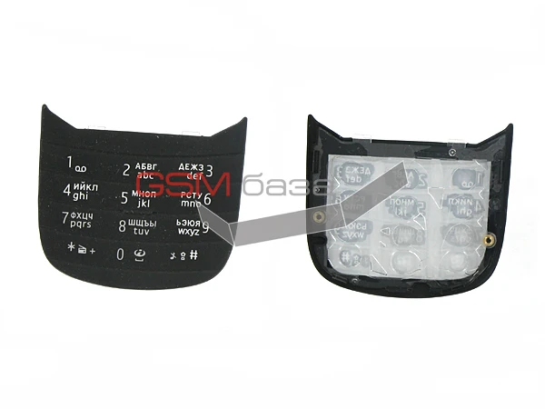 Nokia 2220 Slider - Клавиатура набора номера русс./ лат. (цвет: Black). Оригинал |