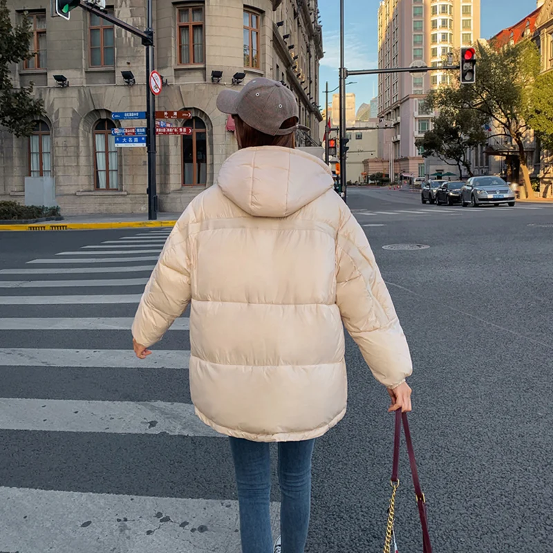 Зимняя куртка новинка Женское пальто парка стильная теплая утолщенная пуховик