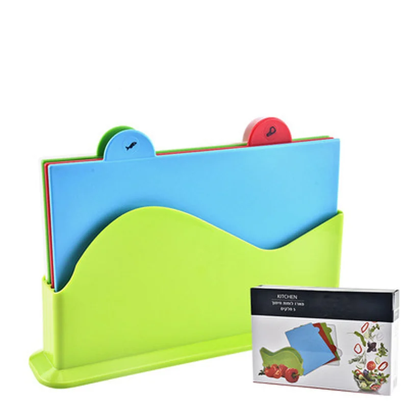 

Chopping Board Colour Coded Kitchen Cutting Board Chopping Board Blocks Separately Cutting Board 4pcs/set Kitchen Utensils
