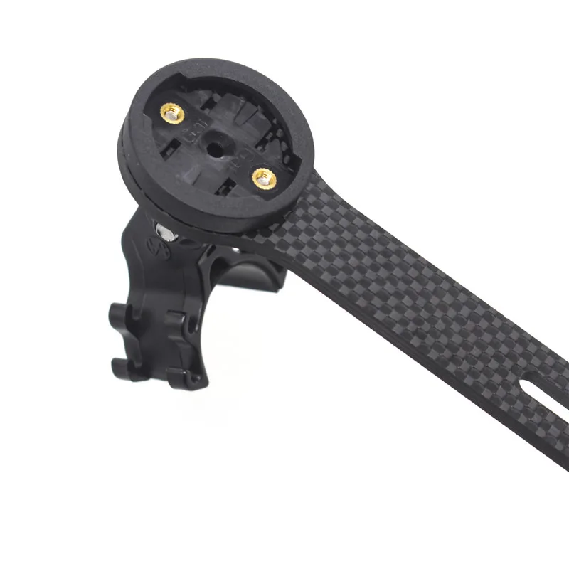 Fibra de carbono completo garmin/bryton/cateye/igpsport bicicleta suporte do computador + gopro câmera movimento da | Спорт и
