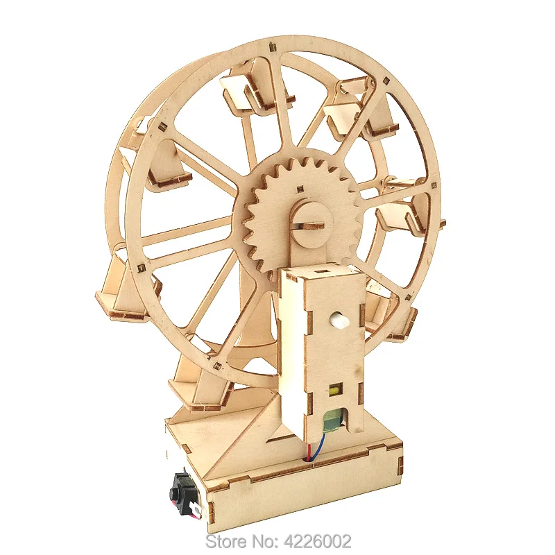 Детская игра Сделай Сам комплект колес карусель лошадка для физики научный