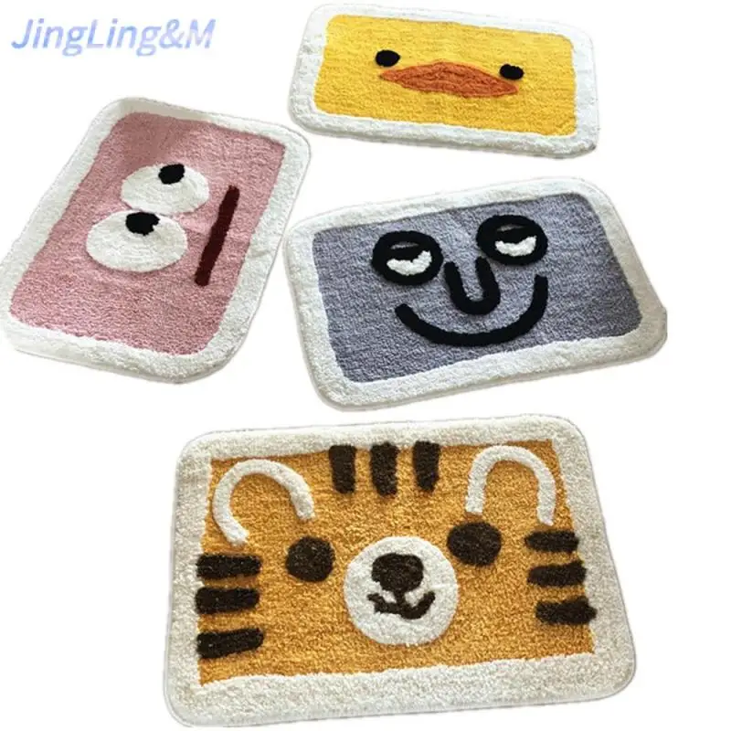 Коврик нескользящий мультяшный милый коврик для пола ванной подходит коридора